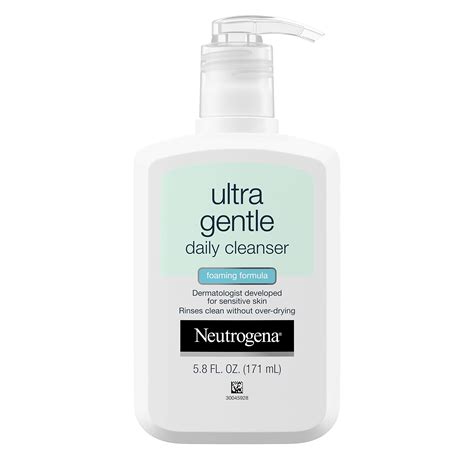 ultra gentle daily face wash  sensitive skin oil  soap