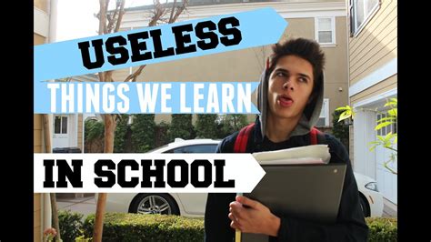 Useless Things We Learn In School All Answers
