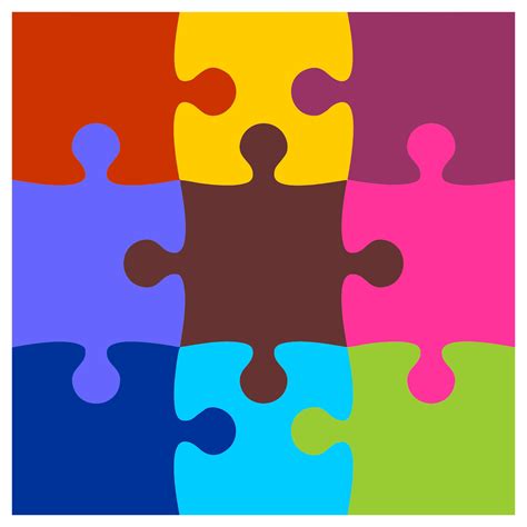 jigsaw puzzle blank template