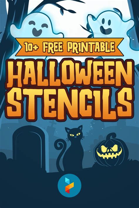 printable halloween stencils     printablee