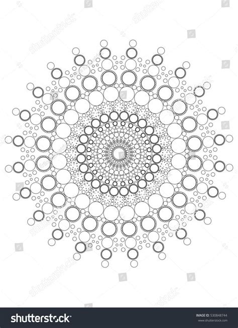 printable dot mandala patterns