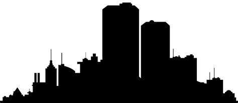 york city skyline silhouette clip art city png
