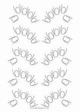 Feuille Entrainement Ongles Dessins Manucure Lacquer sketch template