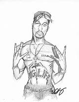 Tupac Sketch 2pac Shakur sketch template