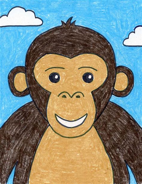draw  monkey art projects  kids bloglovin