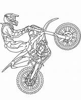 Motorbike Pages Motorbikes Motocross Bike Topcoloringpages sketch template