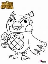 Blathers Owl Uil Bubakids Kleurplaten Malvorlage Leukekleurplaten Animalcrossing Coloringpage Ausmalbild Kleur Stimmen Stemmen sketch template