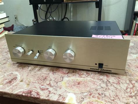 conrad johnson tube pv preamp excellent condition  sale  audio mart