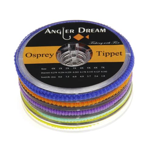 tippet fly   clear nylon ydsm fly fishing tippet  anglerdream hot sell