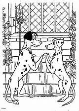 Dalmatiers Kleurplaten sketch template
