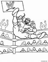 Coloring Pages Wrestling School High Randy Orton Getcolorings sketch template