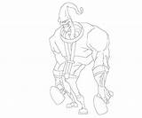 Earthworm Jim sketch template