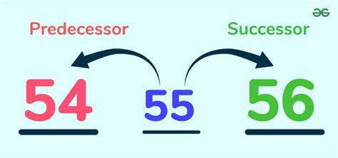 successor  predecessor  maths meaning  examples