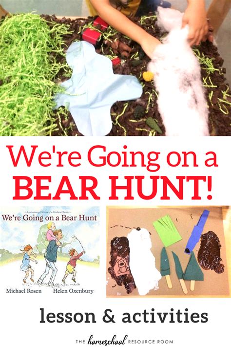 easy  fun    bear hunt activities  homeschool resource