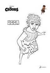 Ugga Croods Fun Kids Coloring Pages sketch template