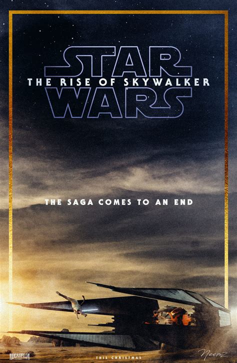 star wars episode ix  rise  skywalker  poster