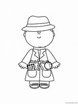 Detective sketch template