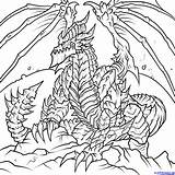 Warcraft Deathwing Danieguto sketch template