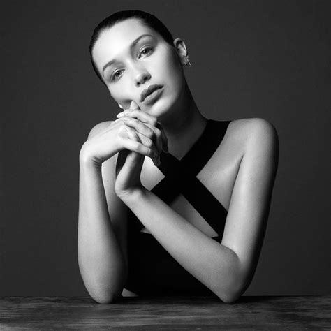 bella hadid editorial work