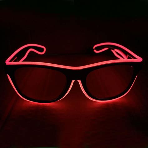 led light  glasses light  ray bans brambilabong   red led lights led lights