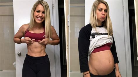 bodybuilder shows  abs  bloated  pms honey