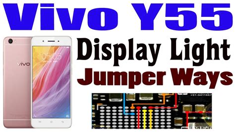 vivo  display light problem solution  supply jumper ways gsmfreeequipment youtube
