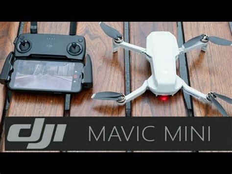 dji mavic mini portable drone review test youtube
