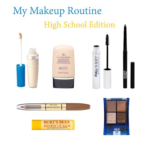 my everyday high school makeup routine jessoshii