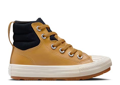 chuck taylor  star berkshire boot ps wheat converse  wheatblackpale putty