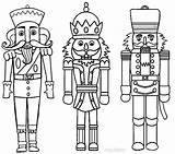 Nutcracker Coloring Pages Printable Christmas Kids Colors Cool2bkids Xmas sketch template