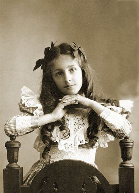 “natalie” 1900 vintage girl history hands cute innocent pose