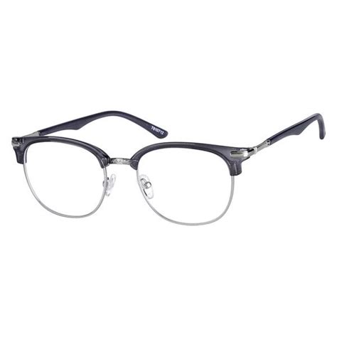 Gray Browline Glasses 7810712 Zenni Optical Mens Eye Glasses
