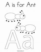 Ant Coloring Built California Usa Twistynoodle Cursive Noodle sketch template
