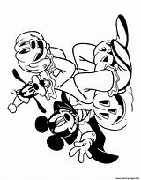 Mouse Goofy Halloween Coloring Mickey Pages Disney Printable Minnie Sheets Info Color Disneyclips sketch template