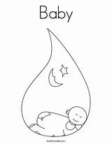Coloring Baby Pages Boy Popular sketch template