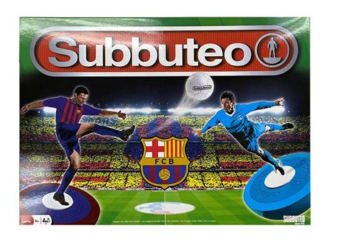 official fc barcelona game set subbuteo official