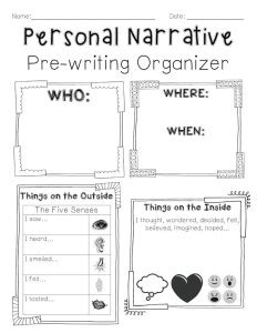 creative writing prompts pictures graphic organizers