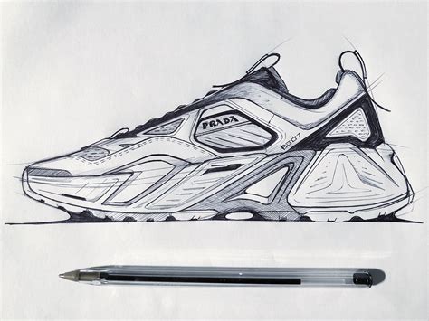 miscellaneous   behance futuristic shoes sneakers sketch shoe