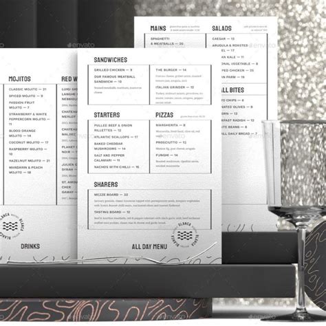 restaurant menu   menu restaurant restaurant menu template