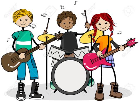 band clipart kids rock picture  band clipart kids rock