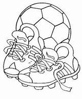 Soccer Coloring Shoes Pages Getdrawings sketch template