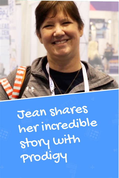 Jean Shares Her Incredible Story With Prodigy Third Grade Teacher