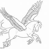 Pegasus Alicorn Ausmalbilder Getcolorings Malvorlagen Kostenlos sketch template