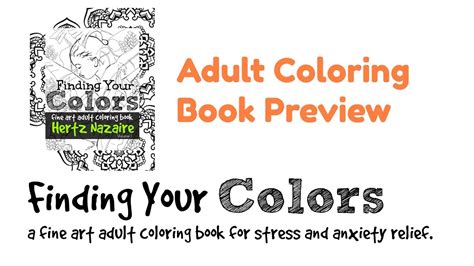 finding  colors volume  fine art adult coloring book preview