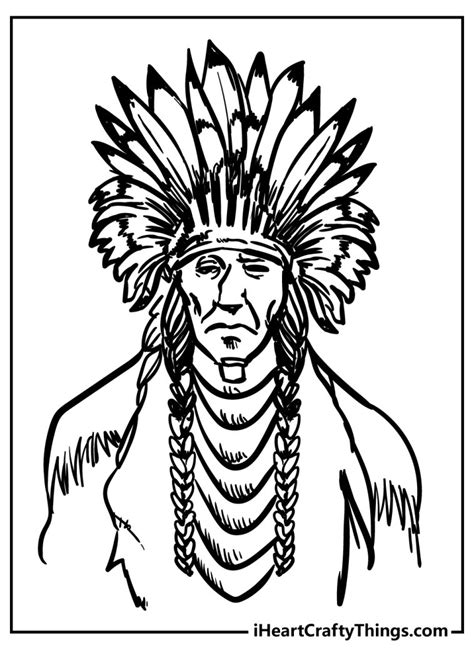 native american coloring pages   printables