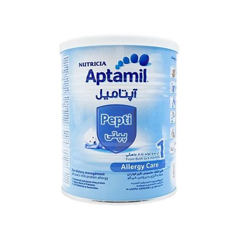 قیمت و خرید شیر خشک آپتامیل پپتی 1 سینئو نوتریشیا 400 گرم