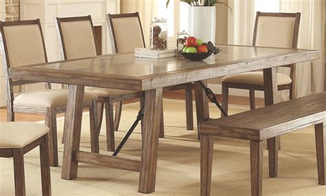 rustic dining room table set gif knitonechrochettoo