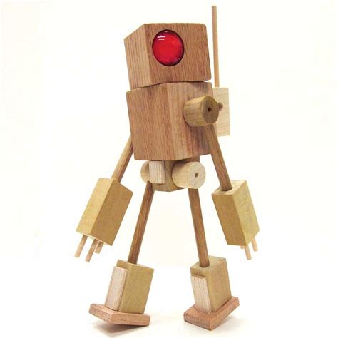 james demski jimbot    wooden robot prototypes lots