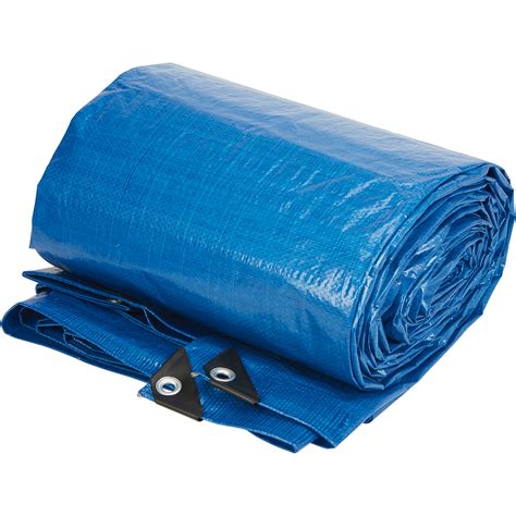 performance tool  mil polyethylene tarp blue ft  ft model