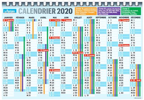 calendrier  conge scolaire  calendrier  update